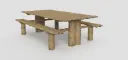 Esprit des bois - Doblo-  pied bancs
