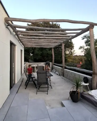 [MAO006] Solen - Pergola murale