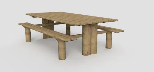 [MTB022] Esprit des bois - Doblo-  pied bancs